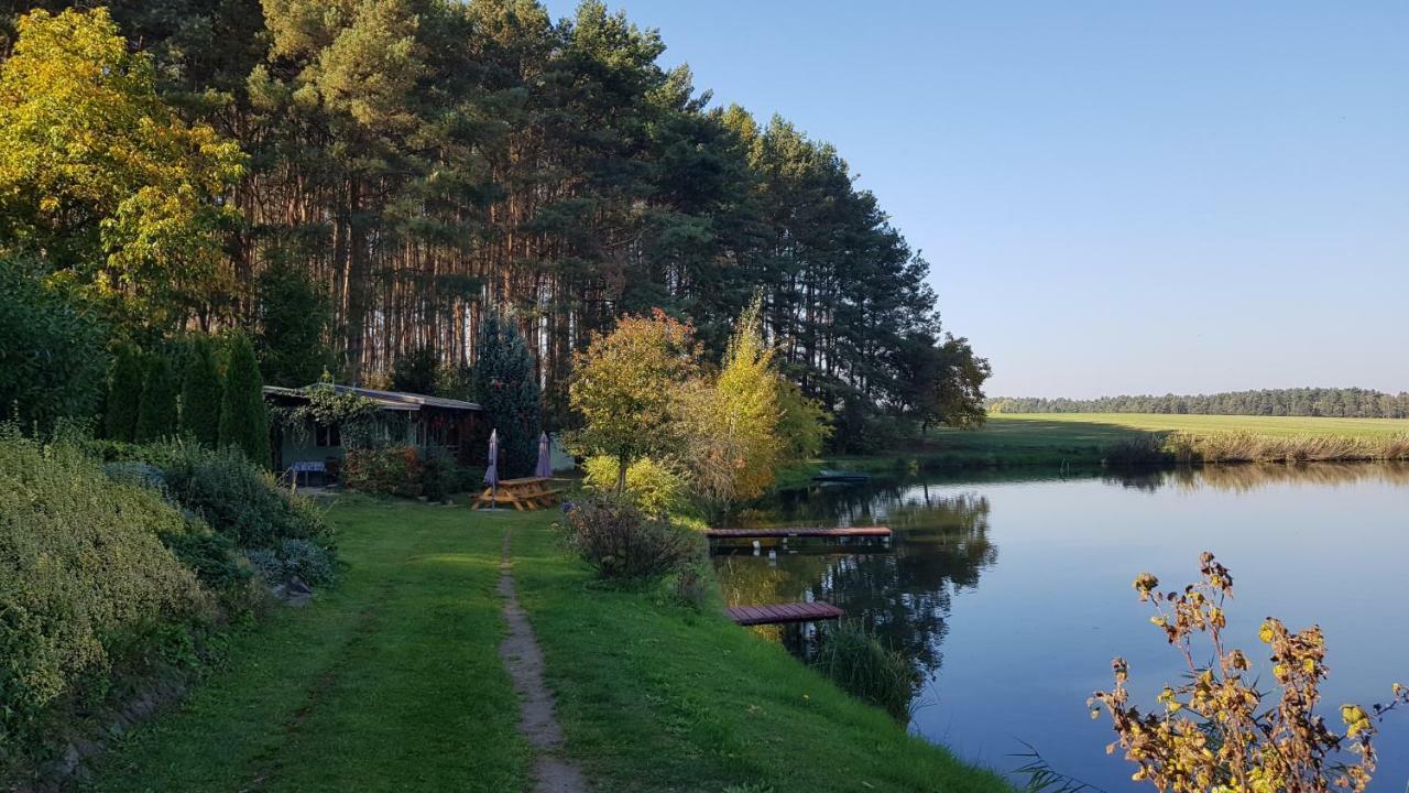 Stawy U Sikory - Dom Rybak - Agroturystyka I Lowisko Nowa Wies  Kültér fotó